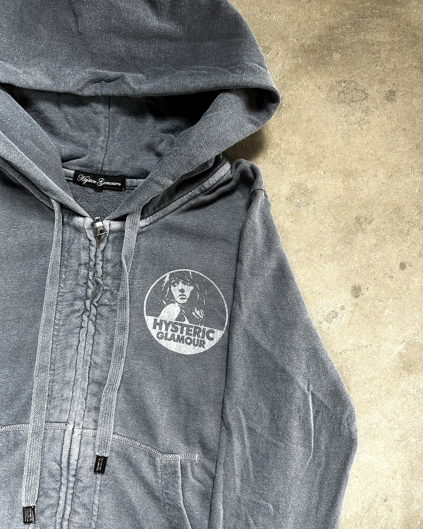 VINTAGE HYSTERIC ZIP UP