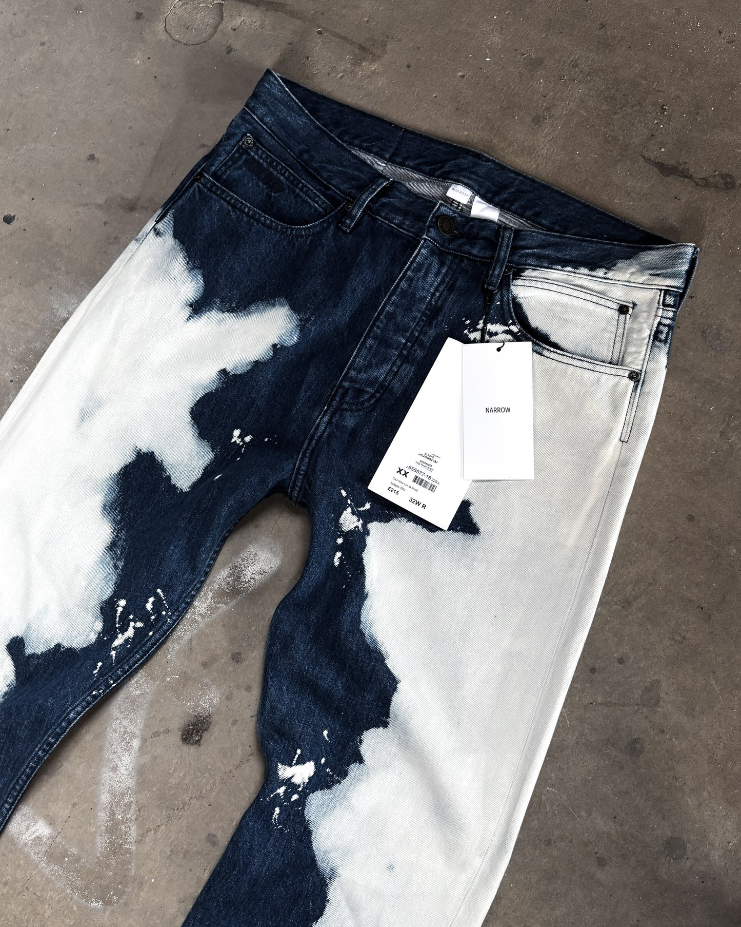 205W39NYC BLEACHED DENIM