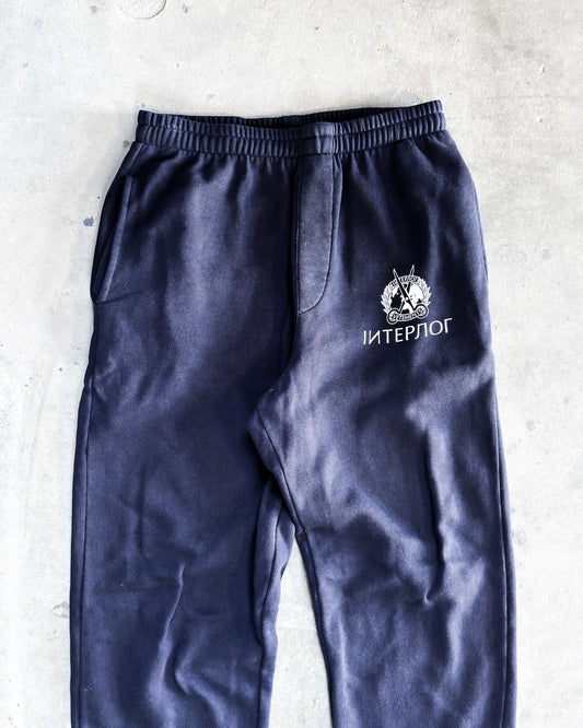 F/W20 NAVY INTERPOL SWEATPANTS