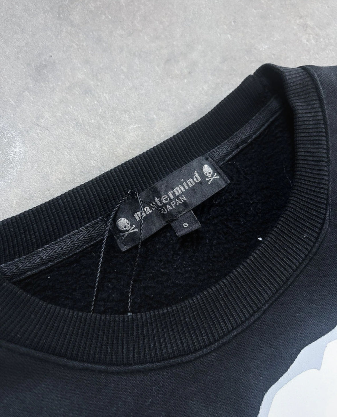 Mastermind Japan ‘Over The Stripes’ Skull Sweater