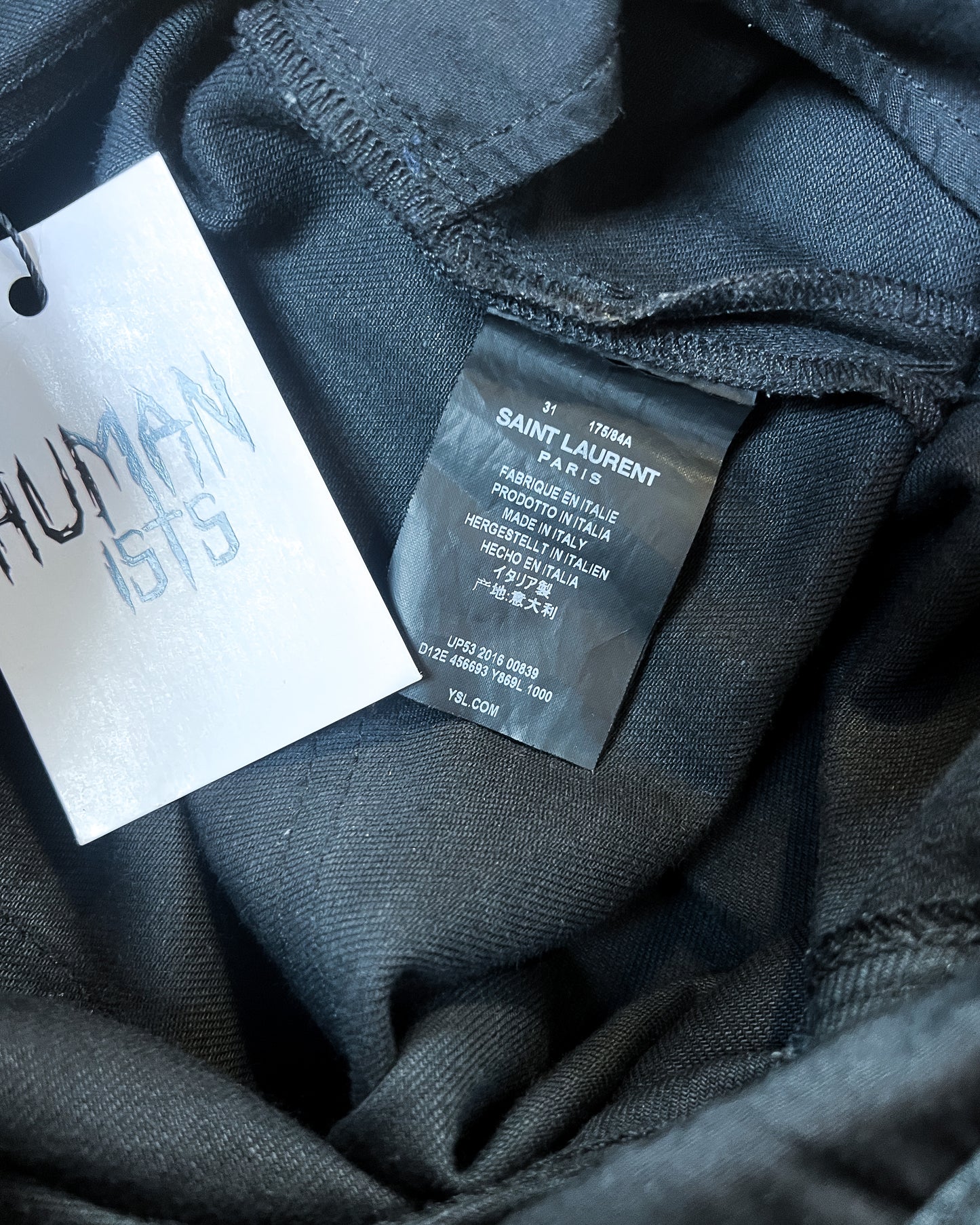 S/S16 STUDDED KNEE D02 DENIM BY HEDI SLIMANE