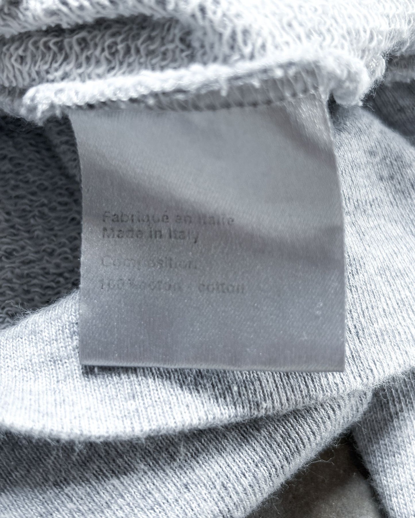 A/W05 GREY SCARF HOODIE
