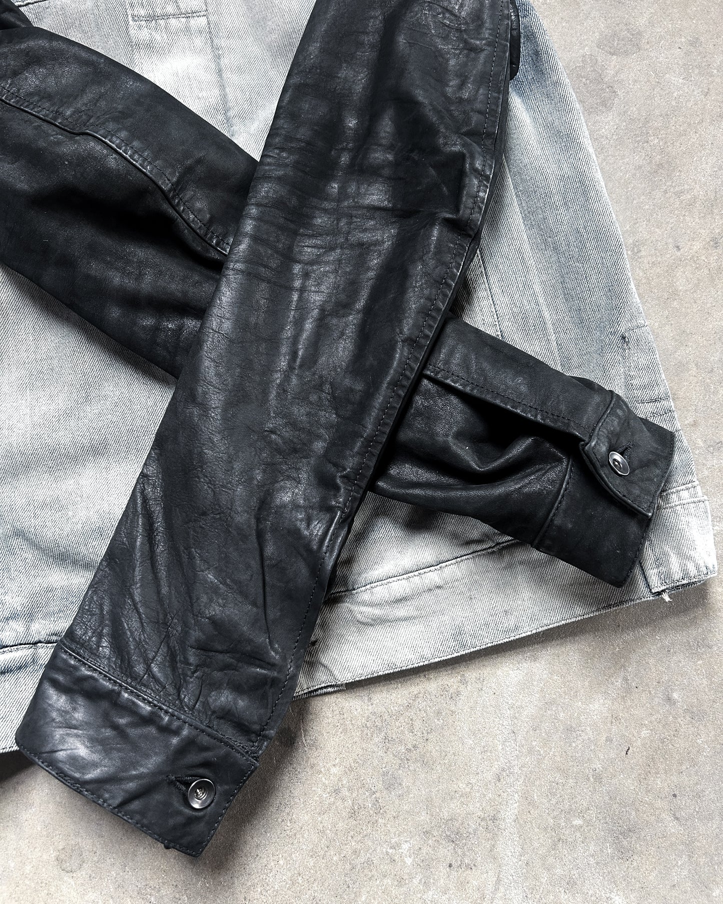 S/S12 CALFSKIN MINERAL WORKER JACKET