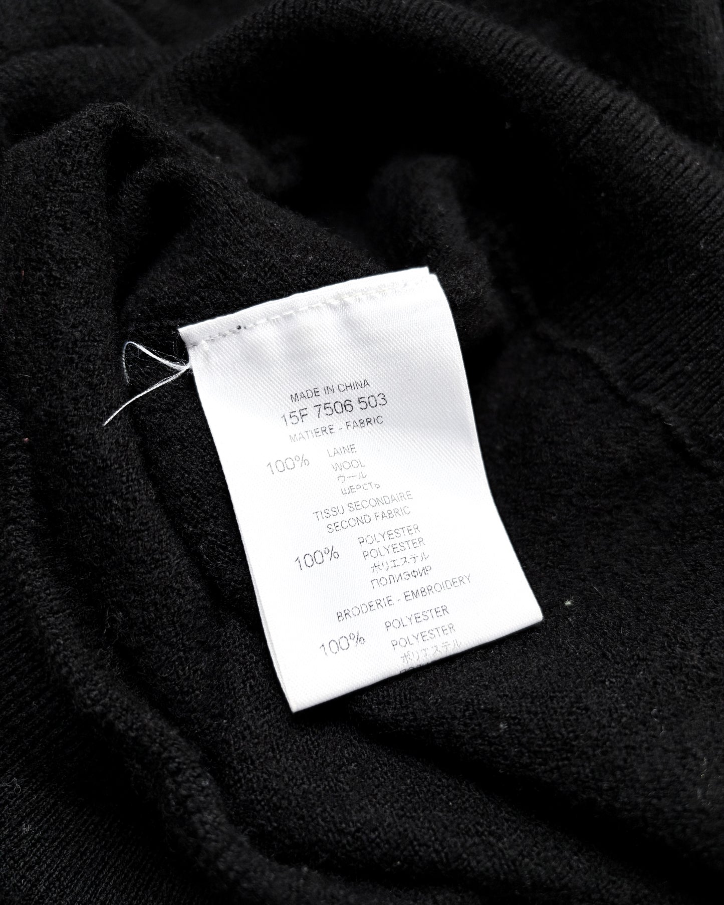 F/W15 RED STAR SWEATER