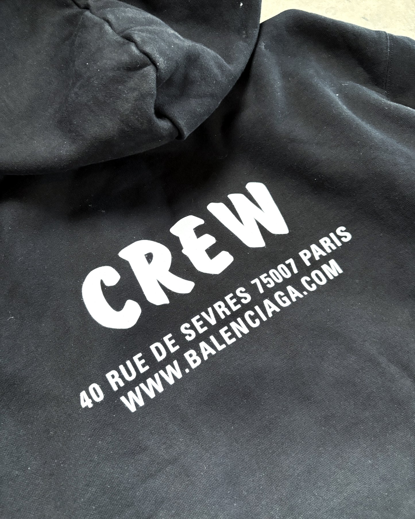 S/S20 BALENCIAGA CREW HOODIE