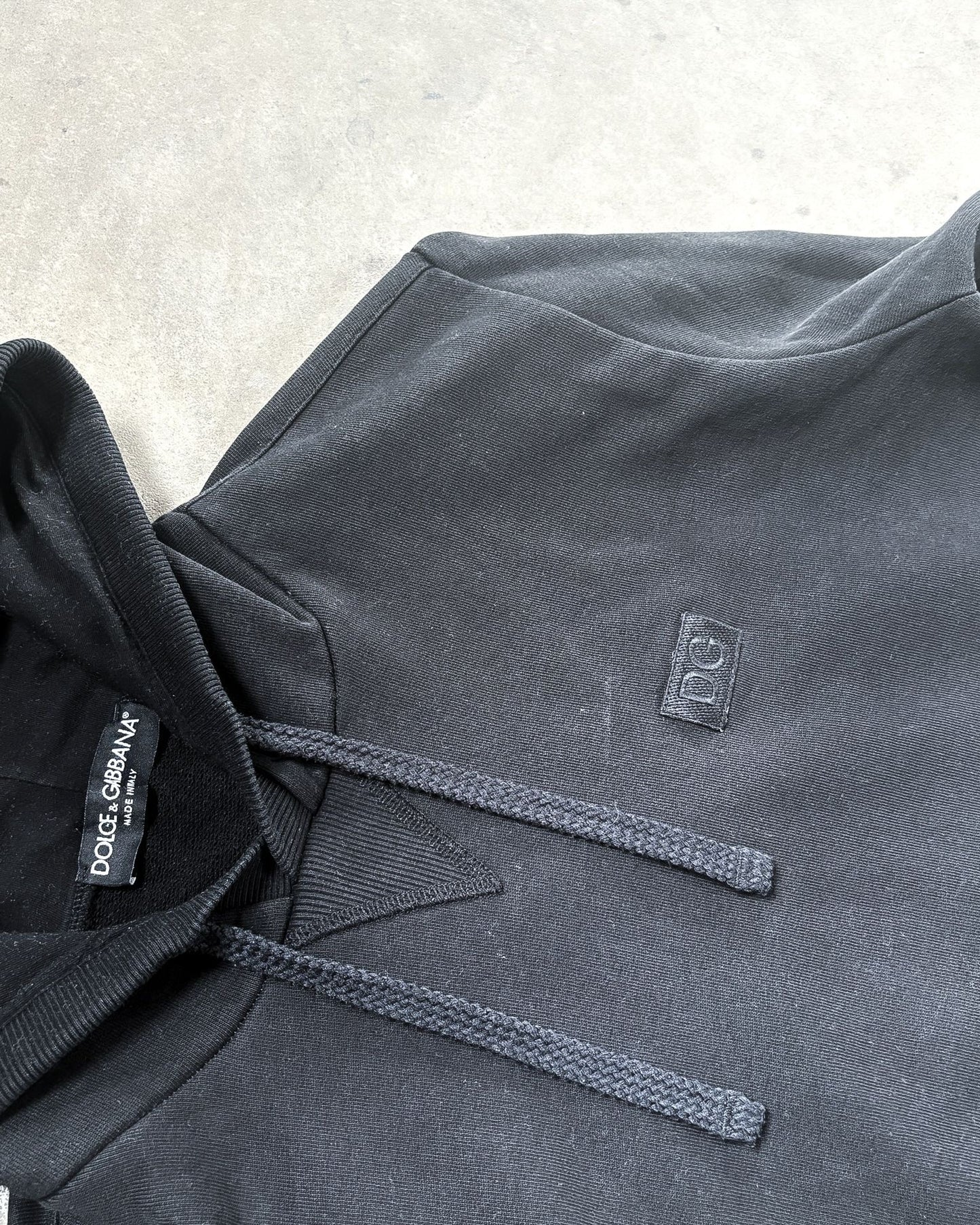 S/S17 D&G BADGE HOODIE