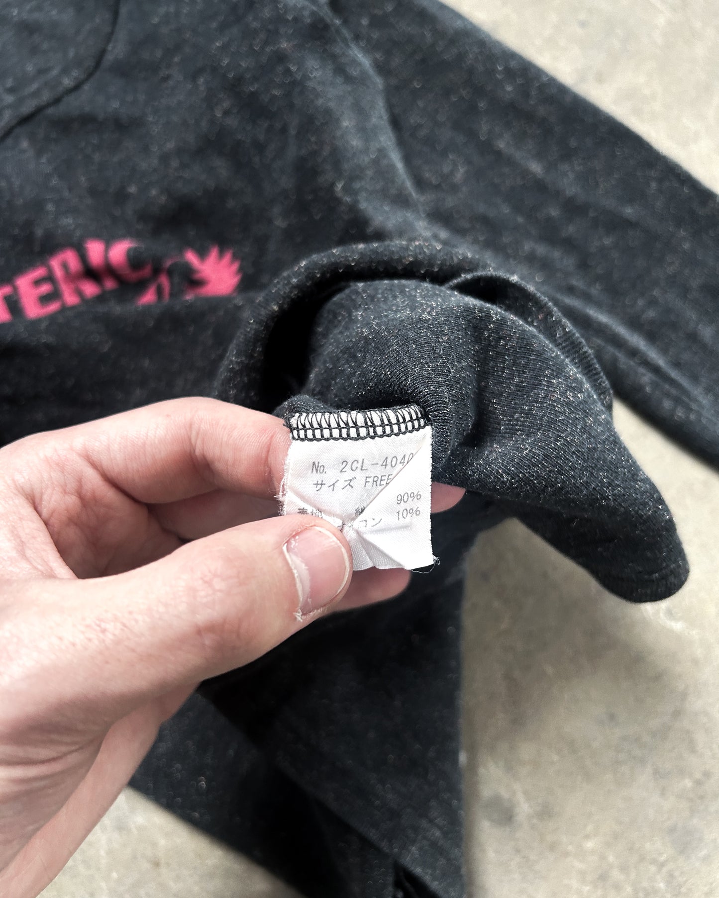 HYSTERIC PINK LONGSLEEVE