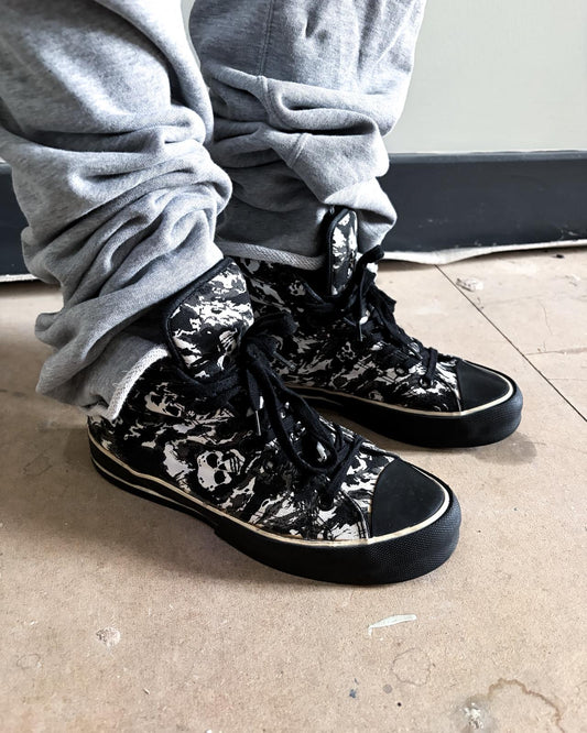 S/S01 SKULL CAMO HIGH TOP