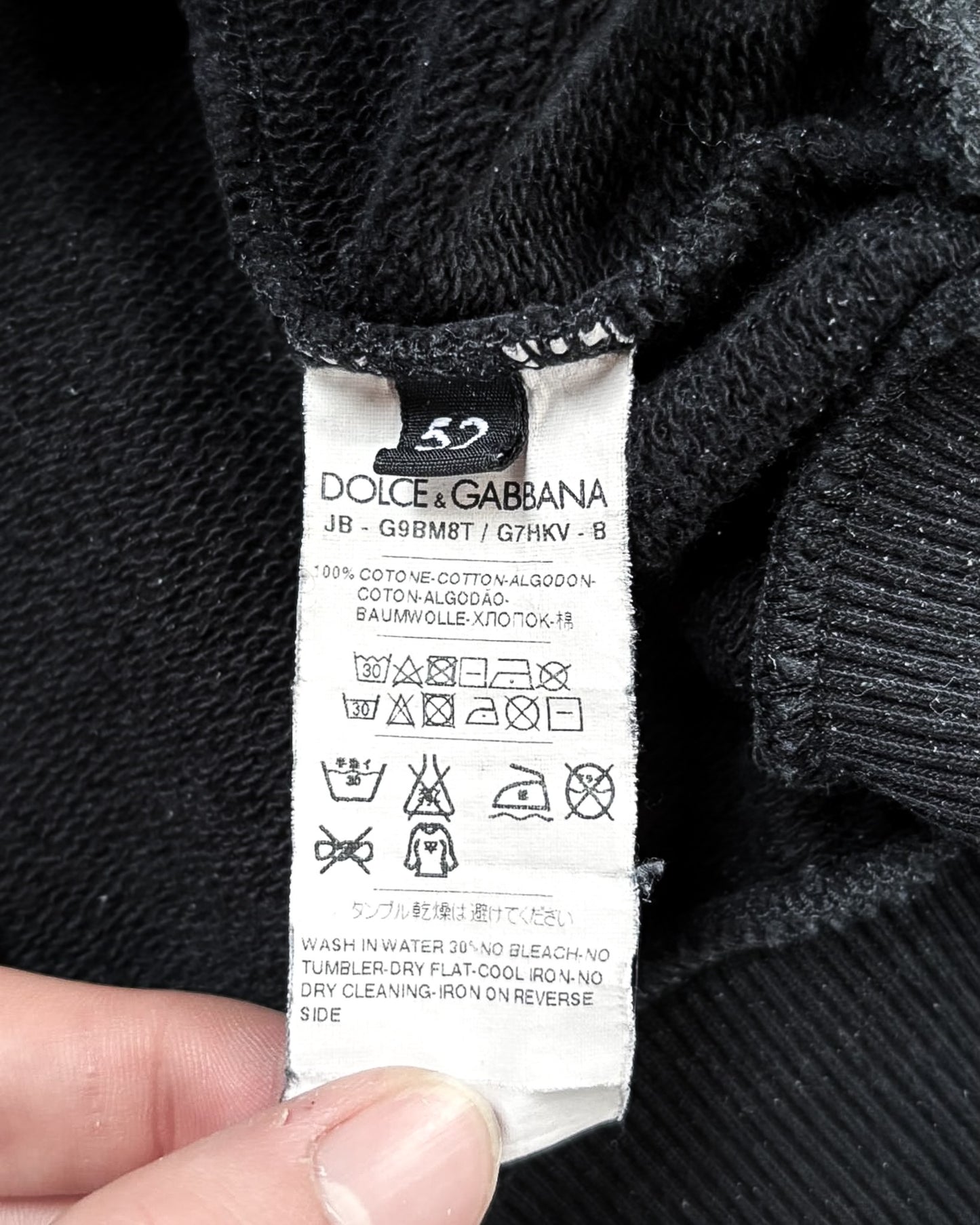 F/W16 D&G BADGE SWEATER