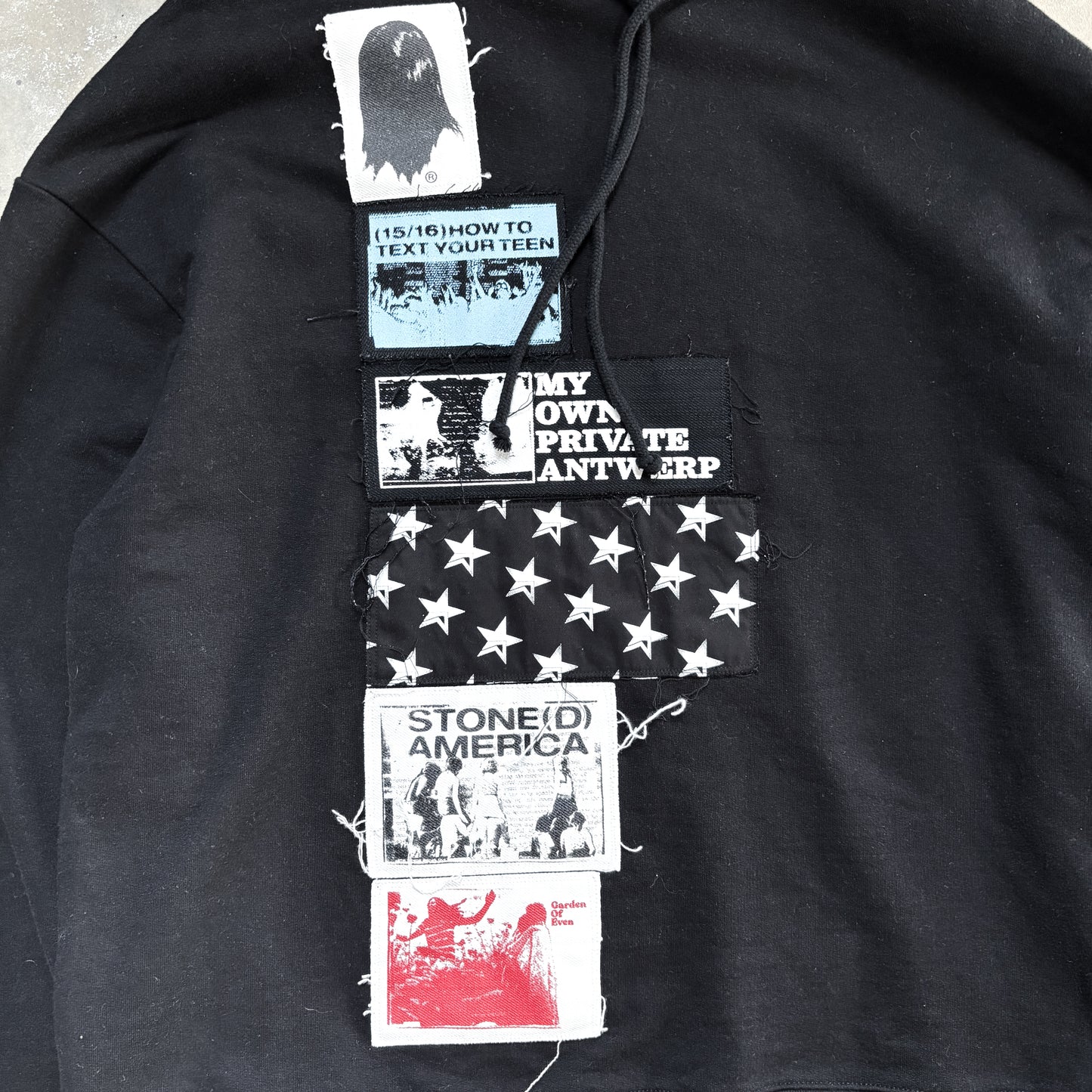 S/S20 PATCH HOODIE