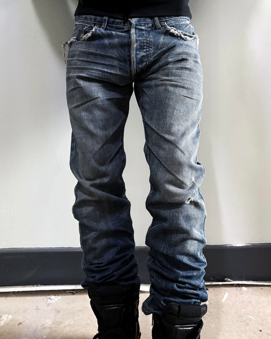 S/S03 BLUE CLAWMARKS BY HEDI SLIMANE