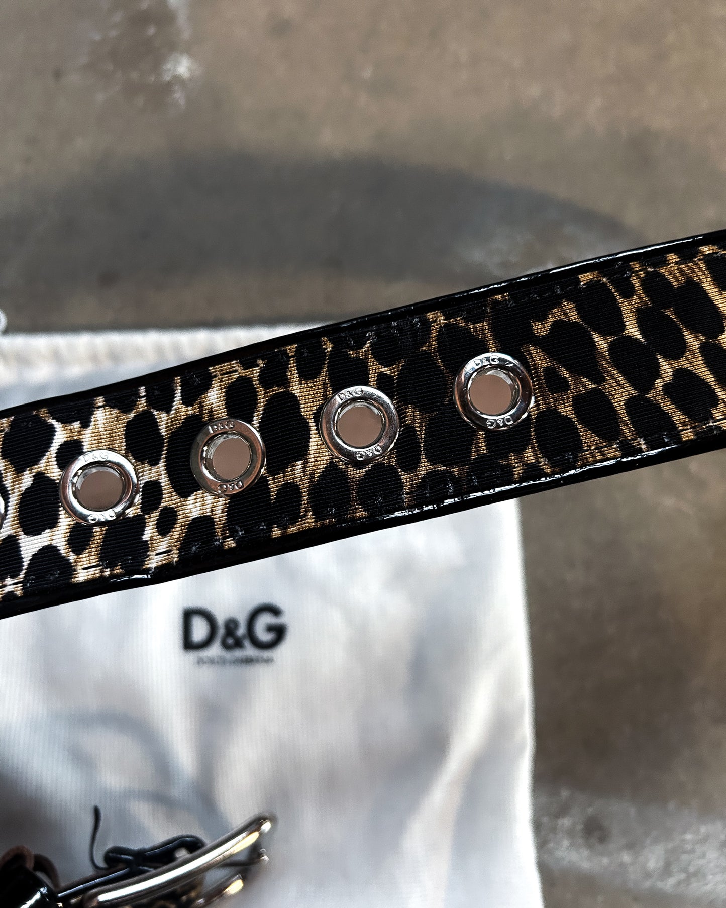 LEOPARD PRINT BELT