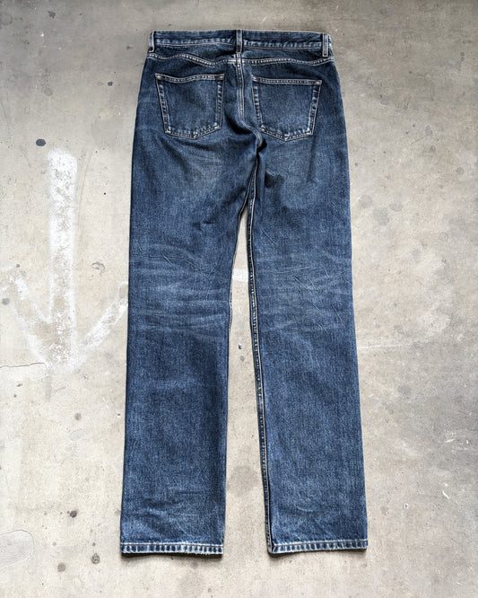 F/W18 BLUE STRAIGHT LEG DENIM