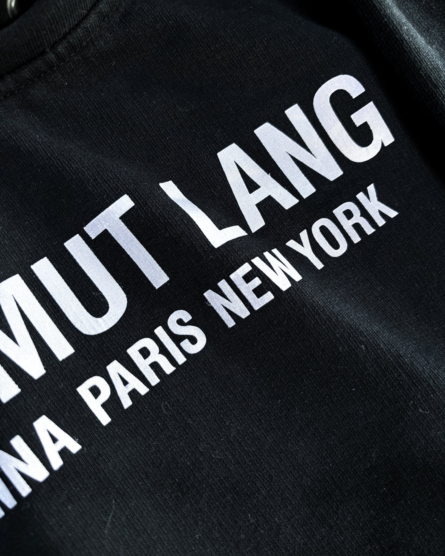 REFLECTIVE LOGO HOODIE