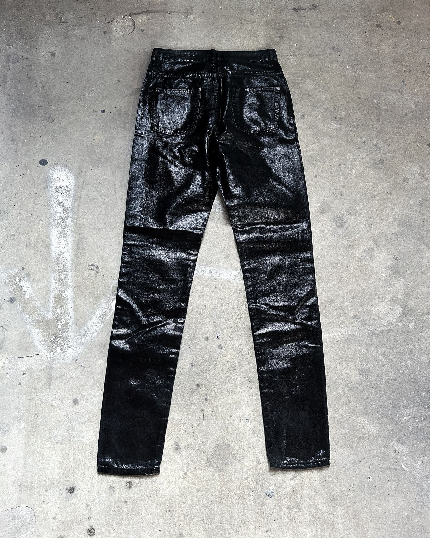 A/W20 WAX OIL SPILL JAPANESE DENIM