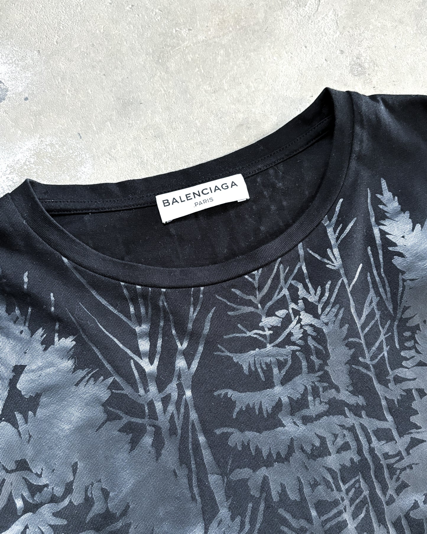 SS14 BLACK NATURE LONGSLEEVE