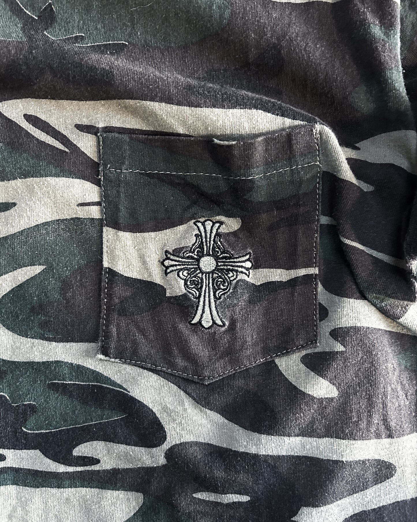 VINTAGE CAMO ‘F#CK YOU’ T-SHIRT