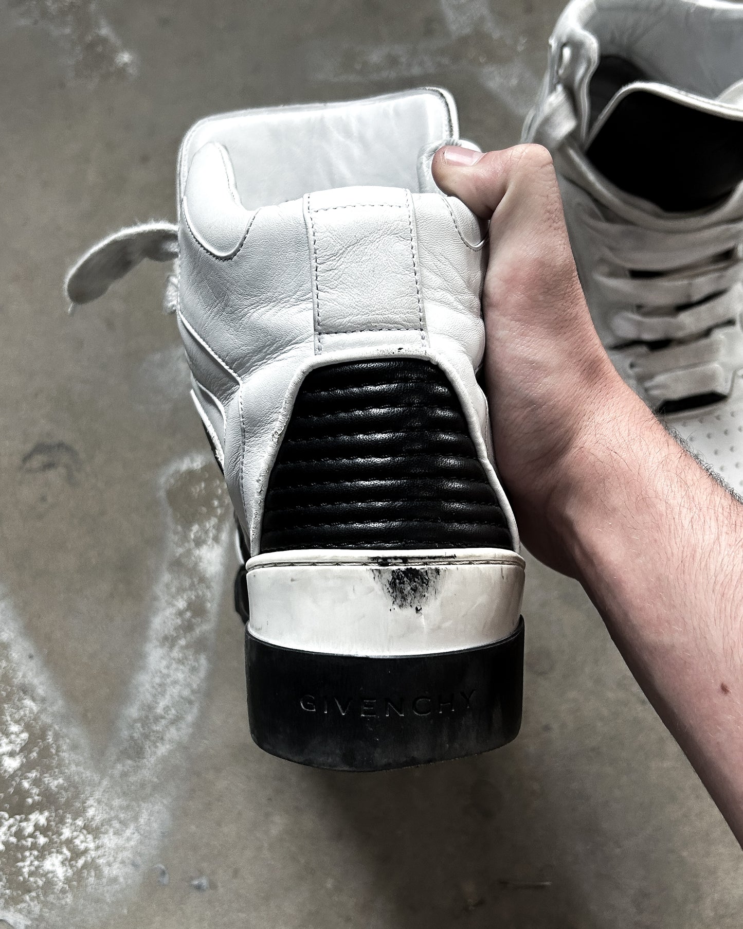 HIGH TOP TYSON BLACK WHITE
