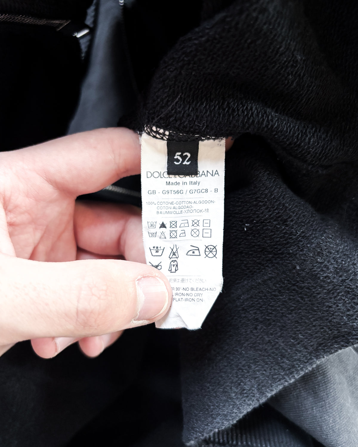 A/W12 GYM BADGE ZIP UP