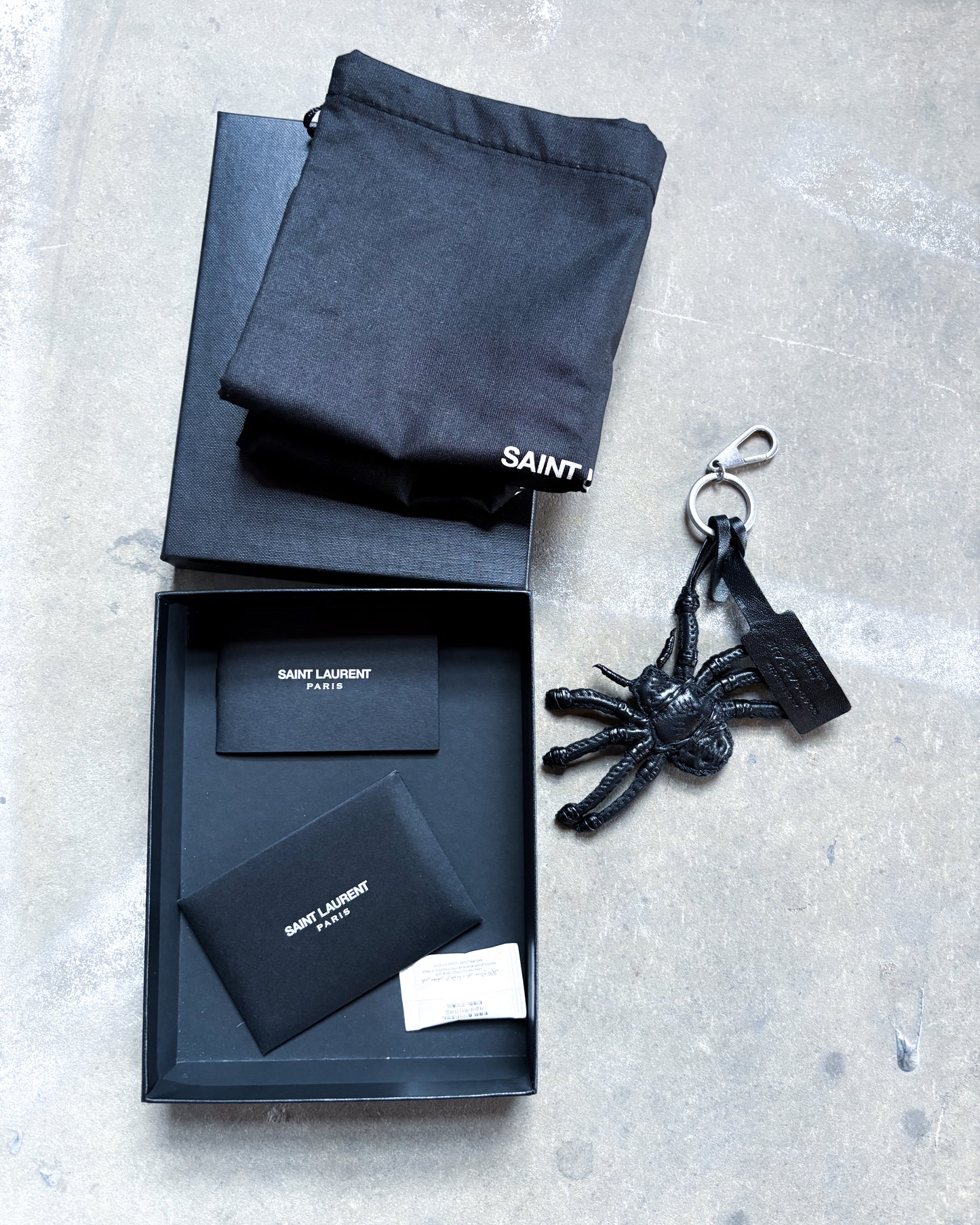 S/S17 YSL SPIDER BAG CHARM