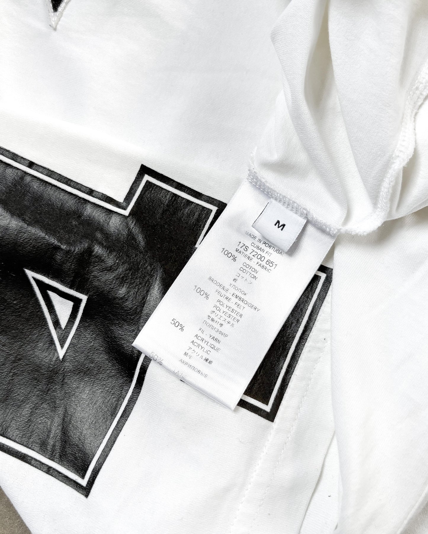 S/S17 47 WHITE STAR T-SHIRT
