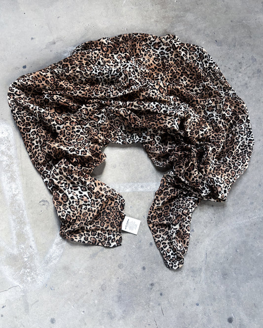S/S16 LEOPARD WOOL SCARF