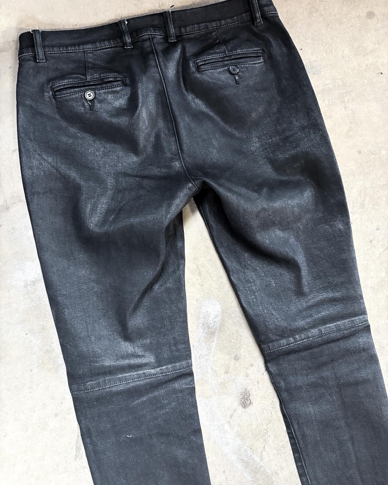 BALMAIN WAXED BIKER