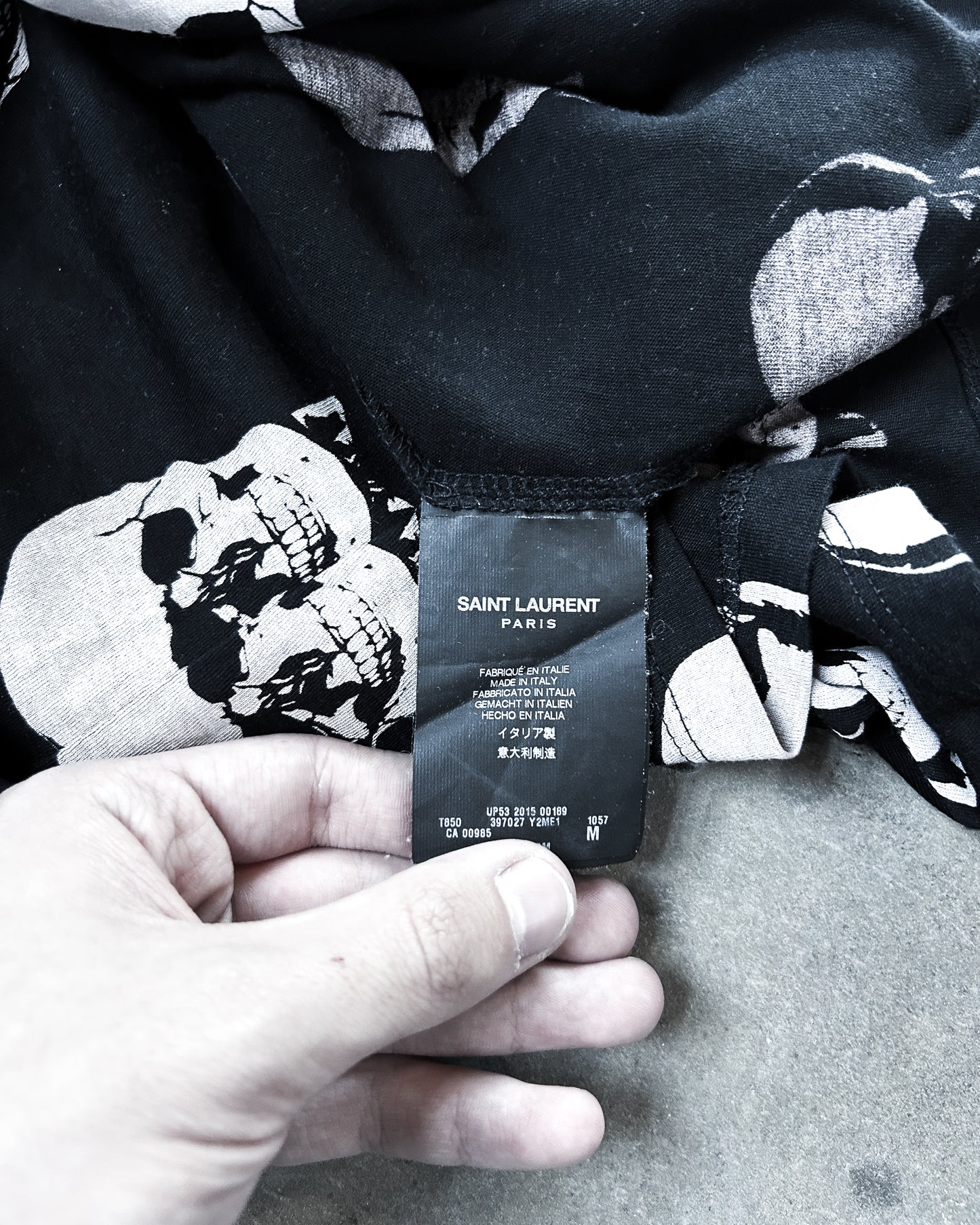 A/W15 SKULL ALL-OVER TSHIRT