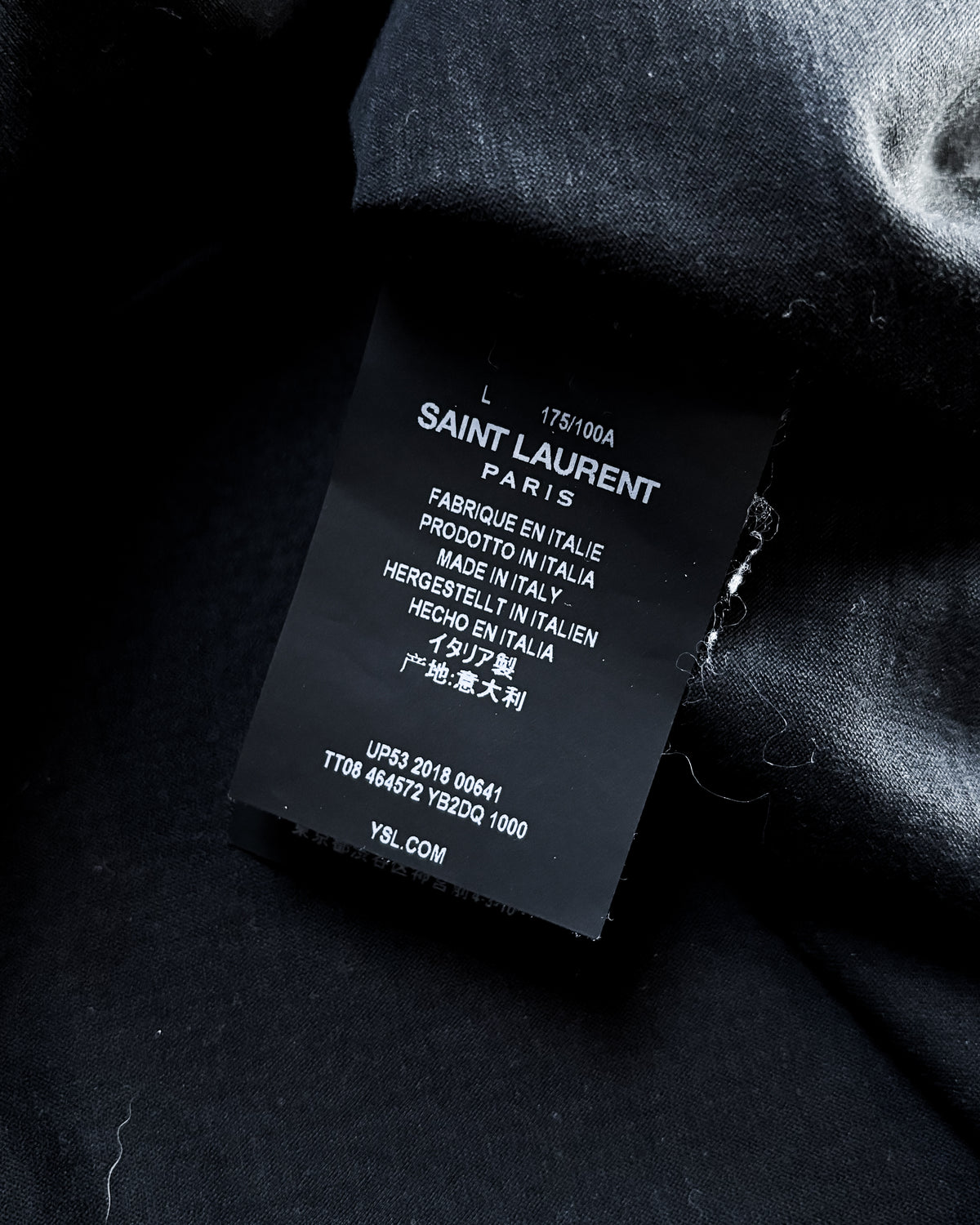 S/S18 BLACK RIVE GAUCHE T-SHIRT