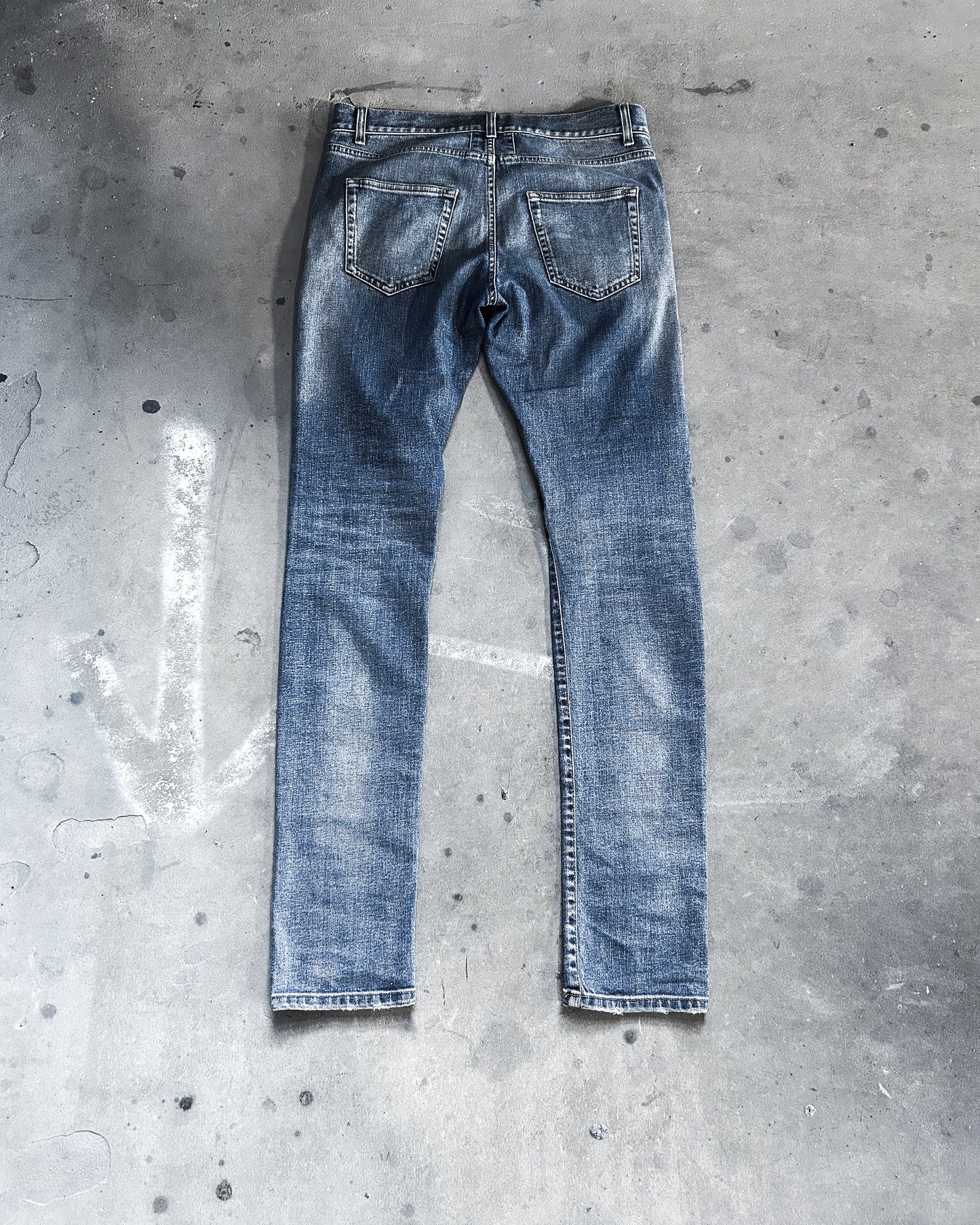 AW14 DISTRESSED CLAWMARK DO2 DENIM