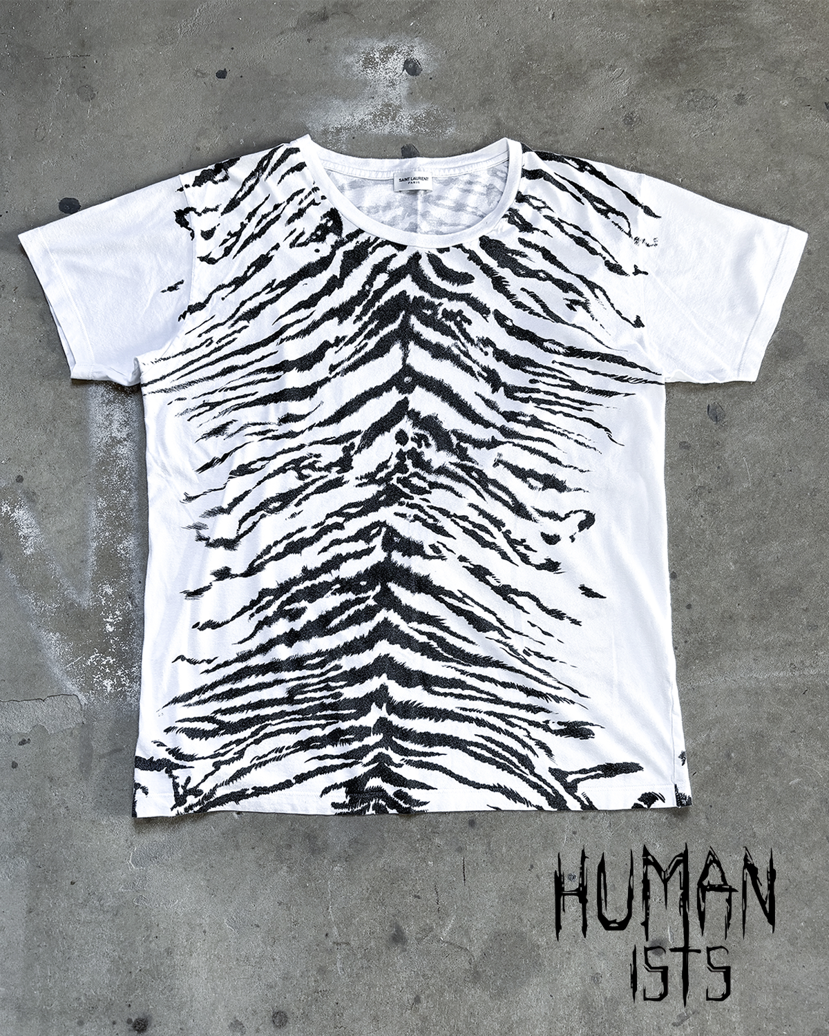 SS14 ZEBRA STRIPED T-SHIRT