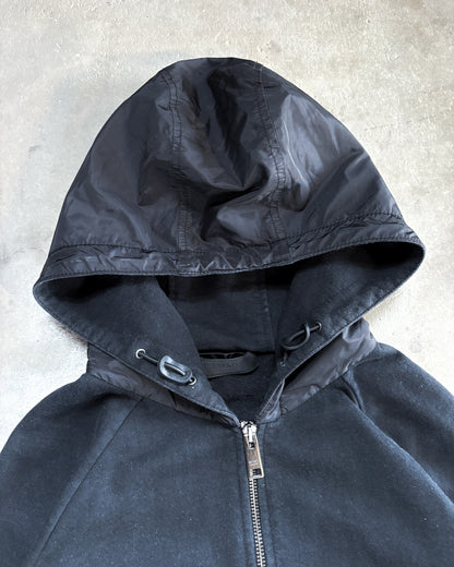 FW18 SPORT NYLON HOOD ZIP UP
