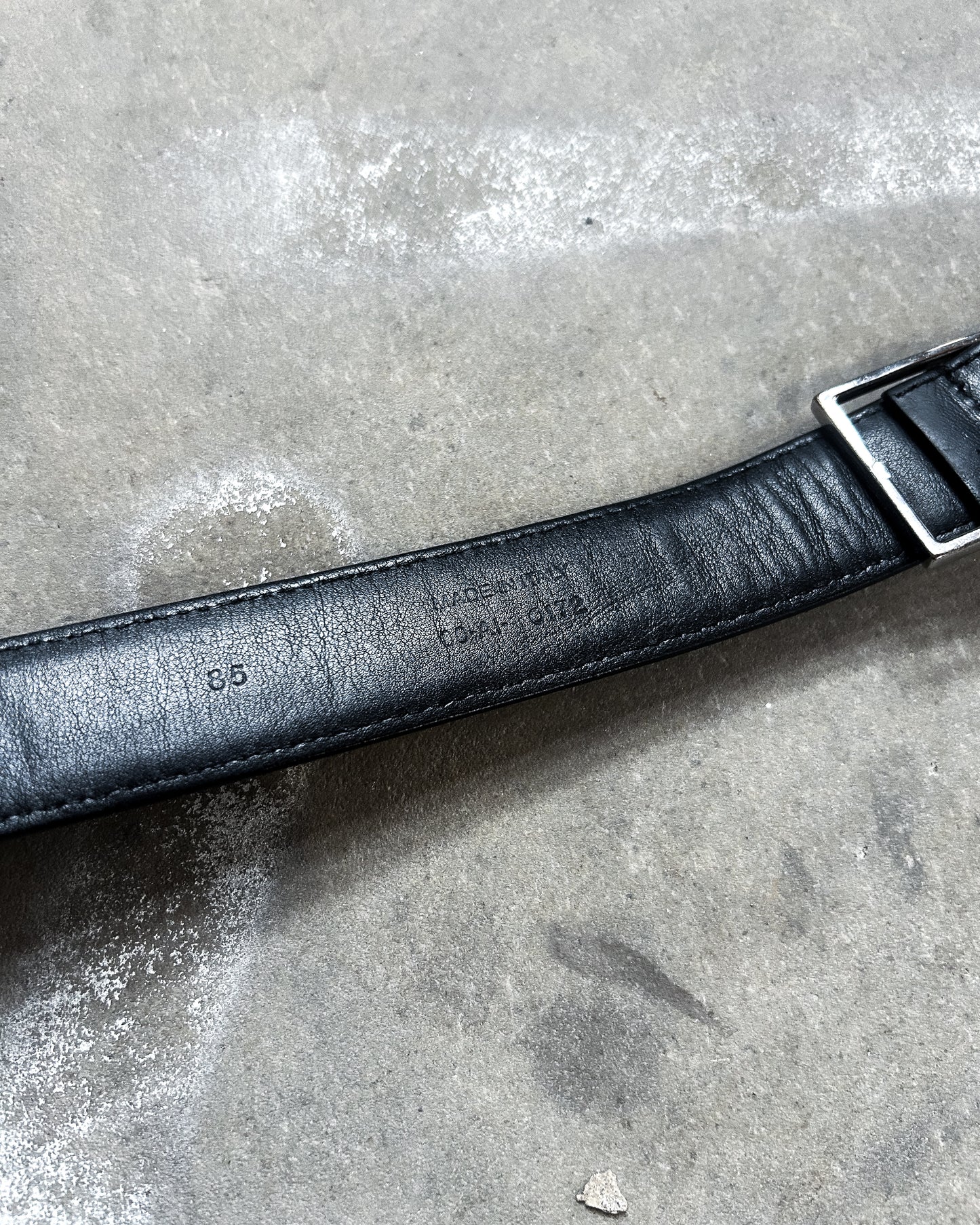 DIOR HOMME LEATHER BELT