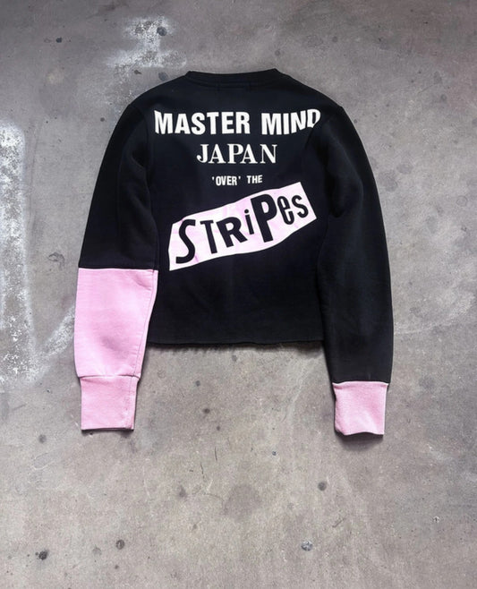 Mastermind Japan ‘Over The Stripes’ Skull Sweater