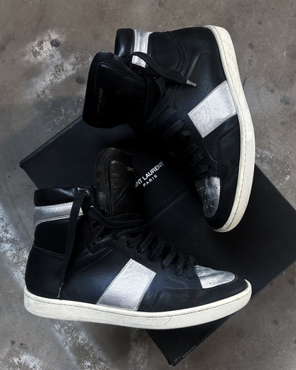 HEDI SL/10 SILVER HIGH TOPS