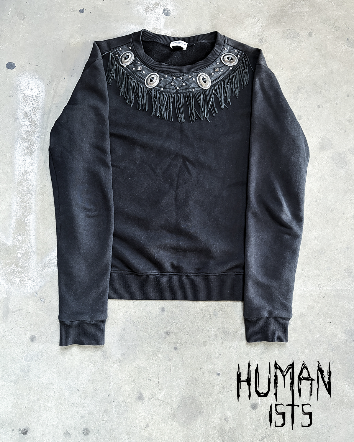 A/W14 FRINGE SWEATER BY HEDI SLIMANE