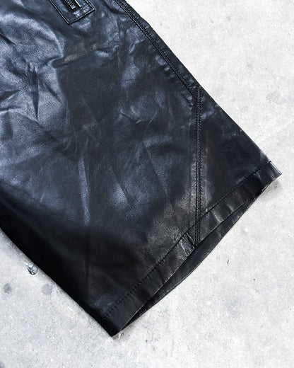 LAMB LEATHER SHORTS