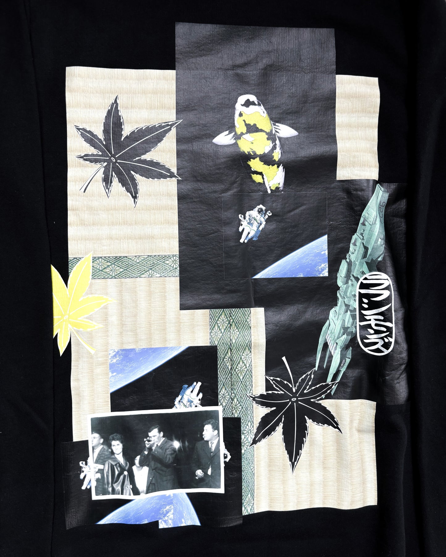 RAF SS15 KOI COLLAGE SWEATER