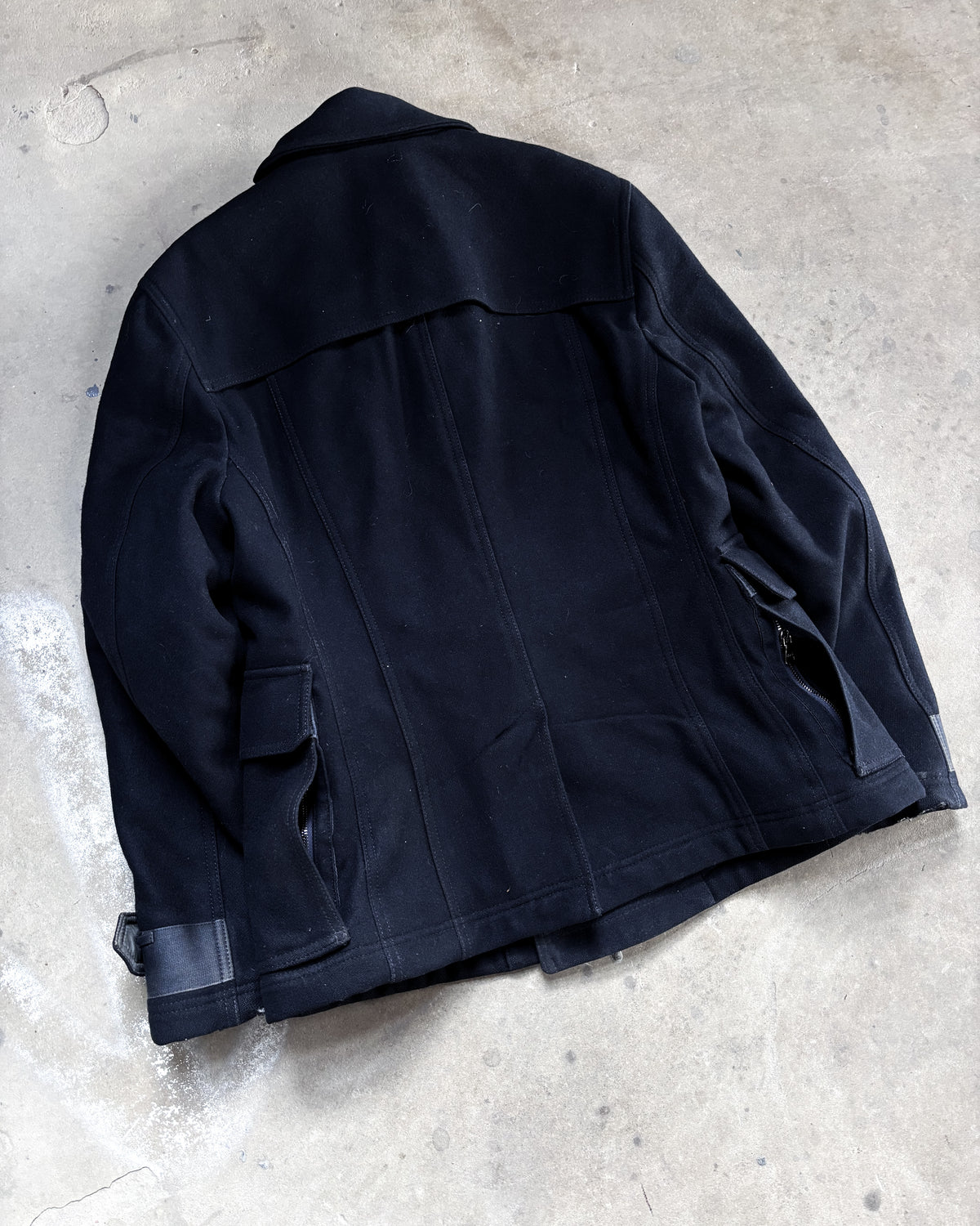 F/W04 WOOL PEACOAT OFFICER JACKET