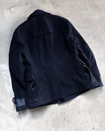 F/W04 WOOL PEACOAT OFFICER JACKET