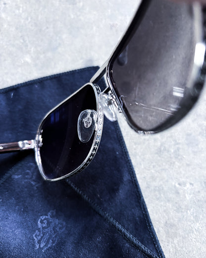 SILVER ‘BONEYARD I’ SUNGLASSES