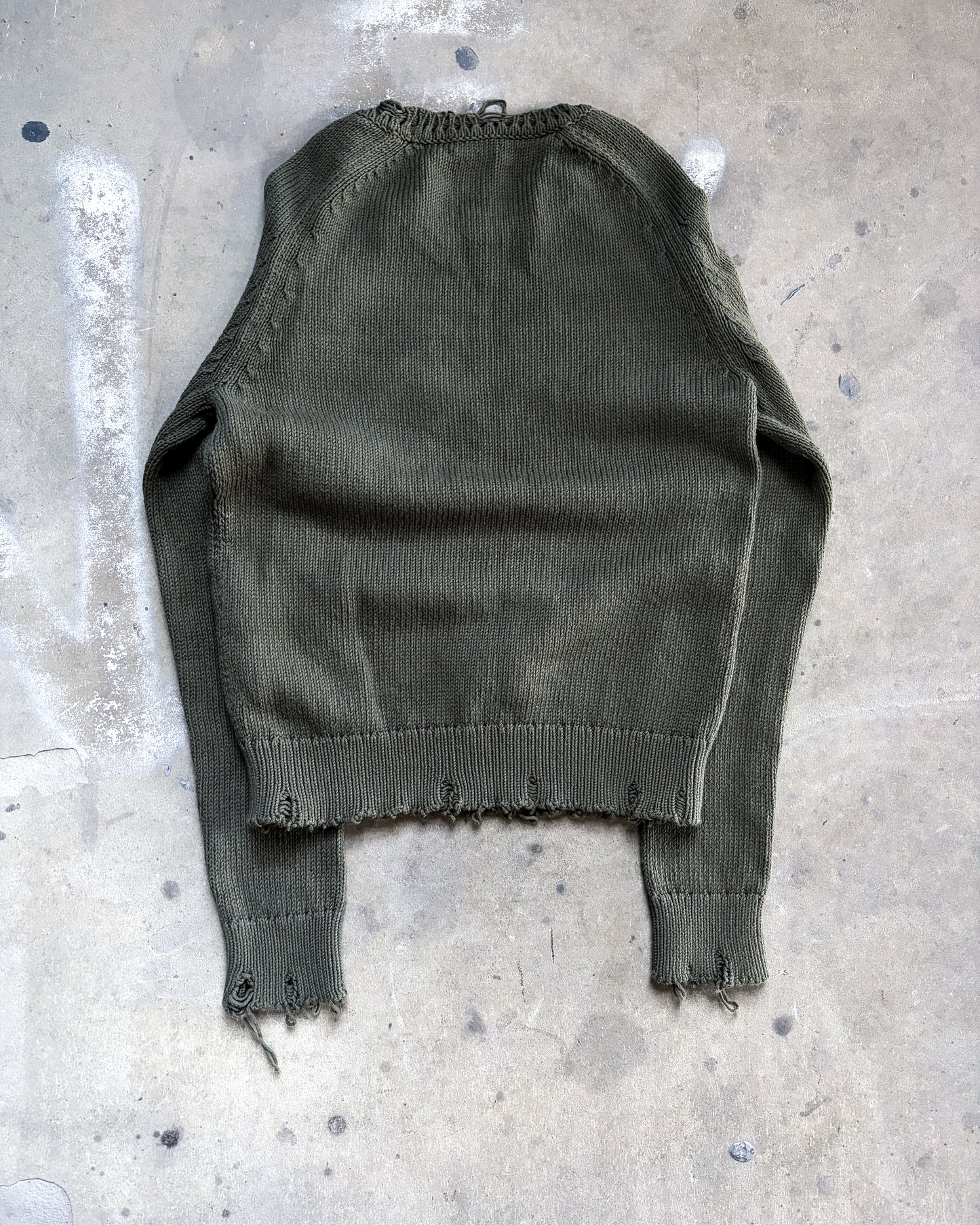 F/W19 DISTRESSED KNIT