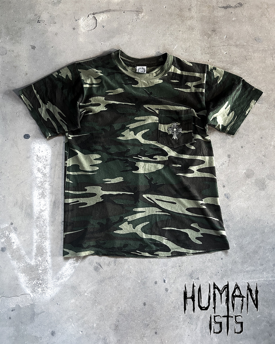 VINTAGE CAMO ‘F#CK YOU’ T-SHIRT