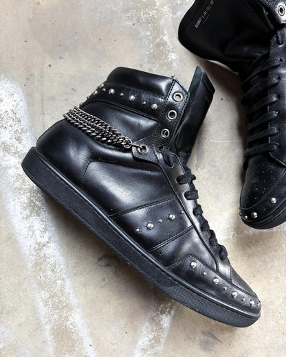 F/W15 22H CHAIN STUDDED “WOLLY” HIGH TOP