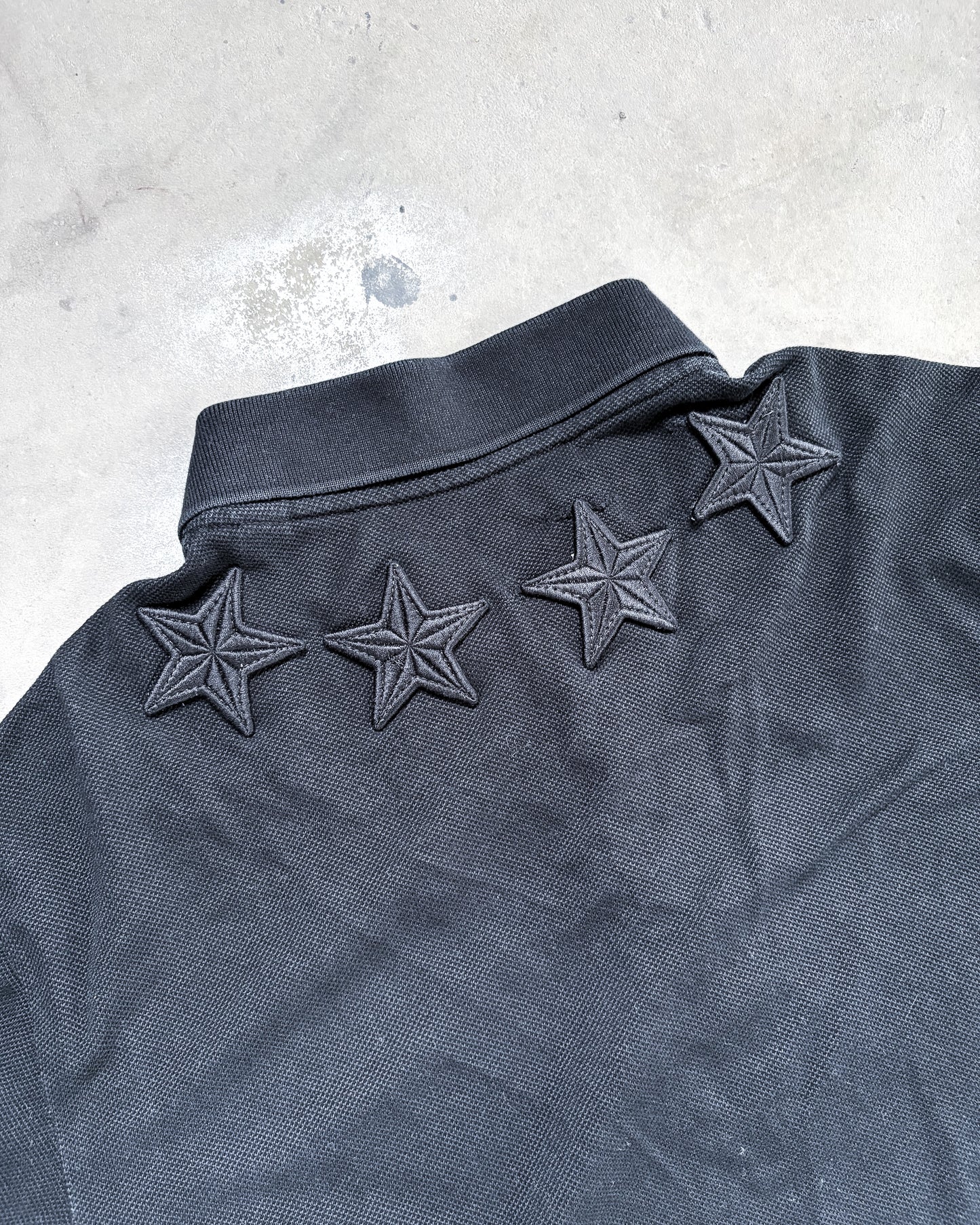 ALL BLACK STAR POLO