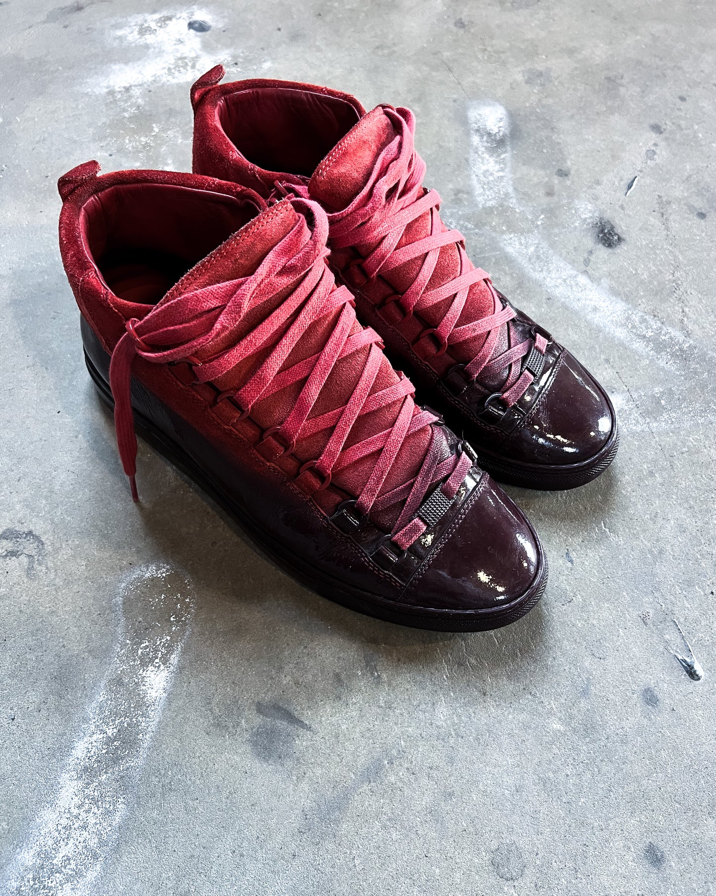 F/W14 GRADIENT RED OMBRÉ ARENAS