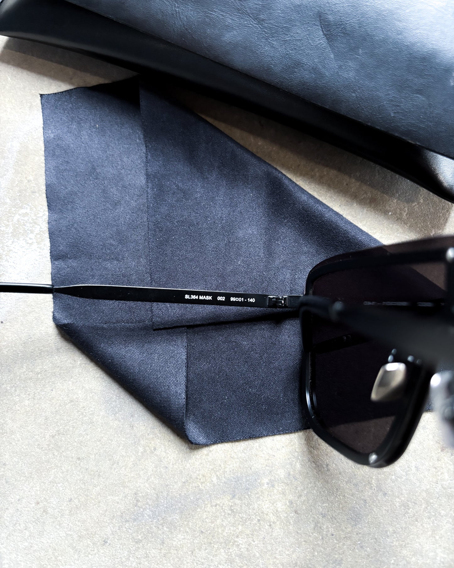 F/W21 BLACK ‘MASK’ SL 364 SUNGLASSES