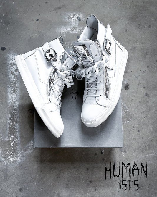 A/W14 CHAIN MONO HIGH TOP SNEAKER