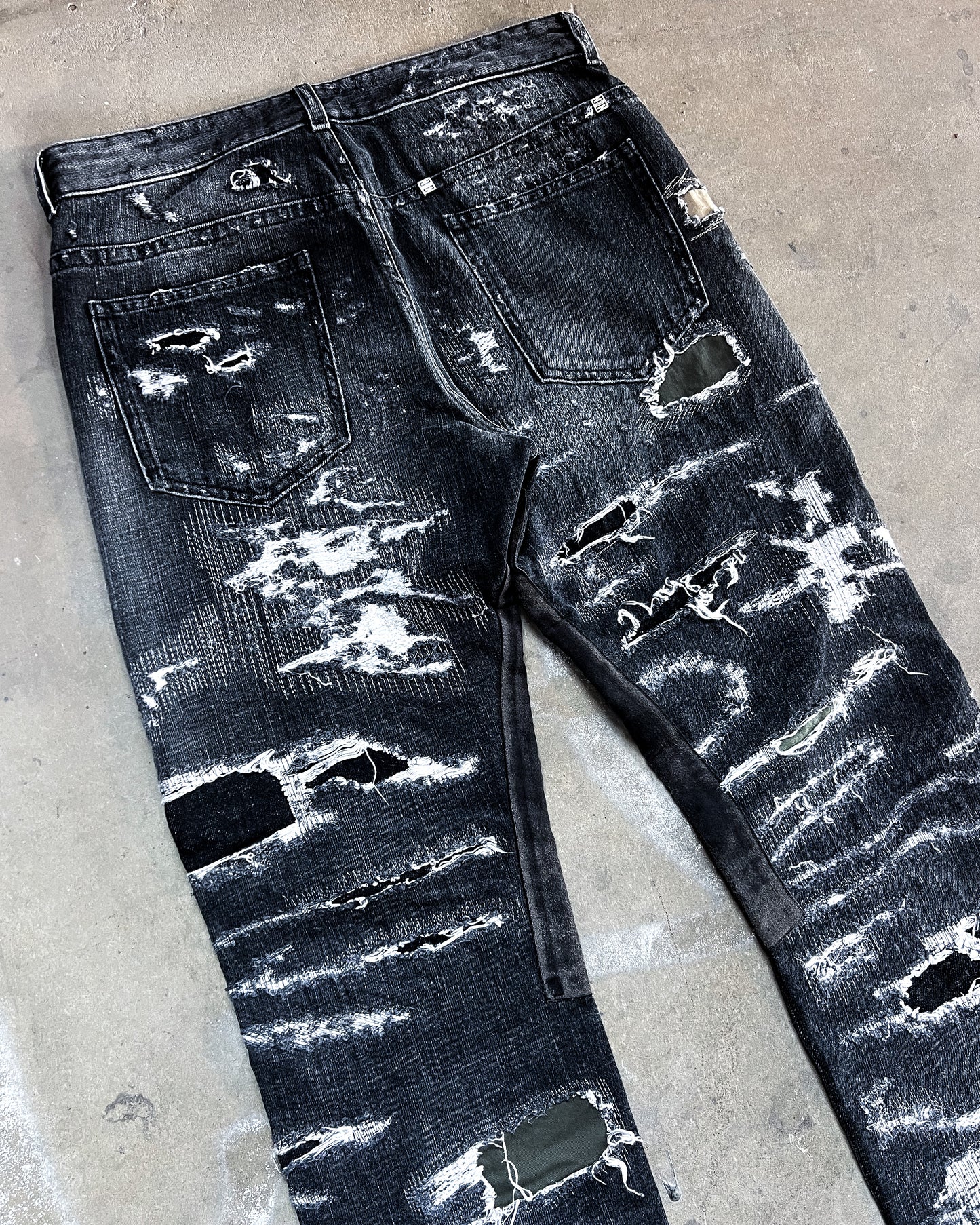 DESTROYED BORO MOLESKIN DENIM BY MMW
