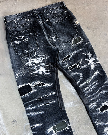 DESTROYED BORO MOLESKIN DENIM BY MMW